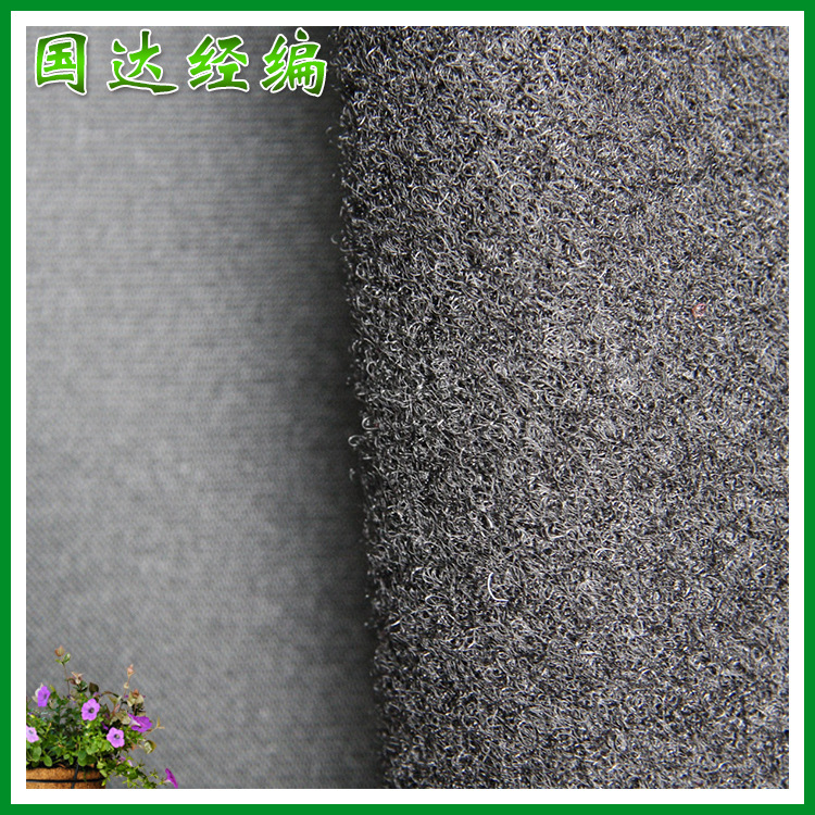 热销供应 经编绒布 毛布粘扣布 300G尼龙彩色粘扣绒布 魔术贴