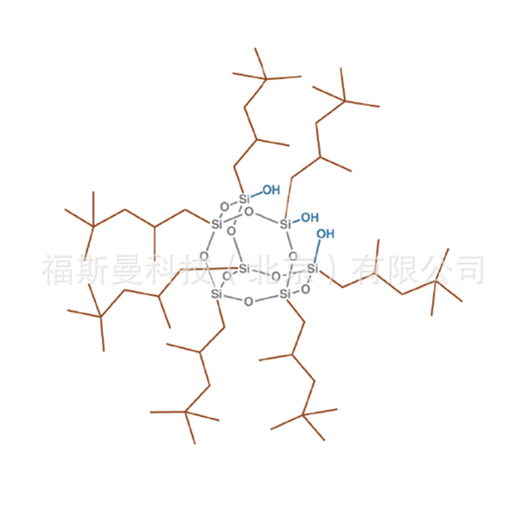 三硅醇异辛基POSS三硅醇异辛基-笼形聚倍半硅氧烷CAS 444619-08-3