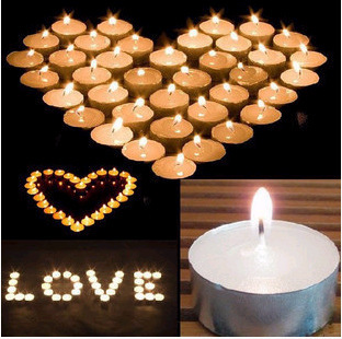Glass candle