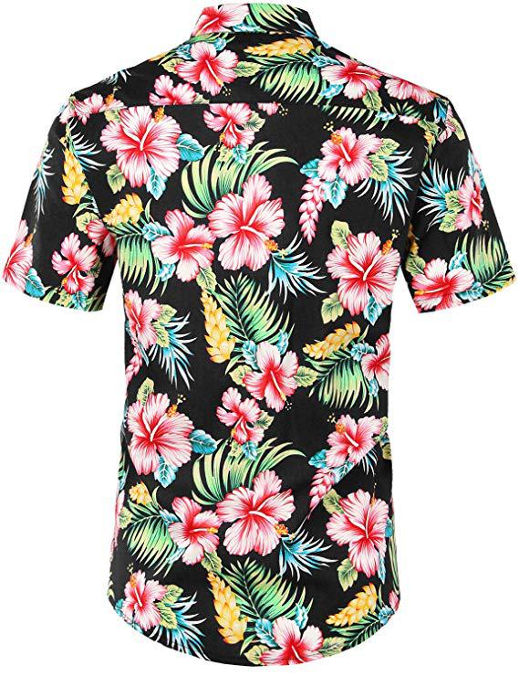 2022 comercio exterior transfronterizo verano nuevos hombres impresión digital 3D playa casual ropa formal de los hombres camisa de manga corta