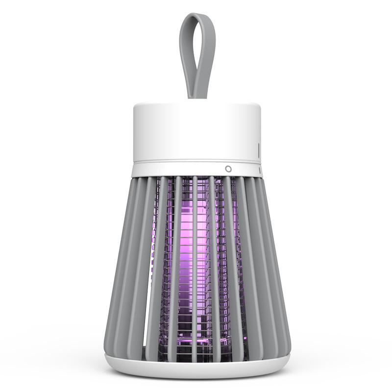 Luz púrpura mosquito trampa física mosquito asesino lámpara artefacto hogar interior al aire libre descarga eléctrica mosquito asesino repelente de mosquitos lámpara portátil