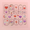 Fresh three dimensional nail stickers for nails, cute fake nails, sticker, new collection