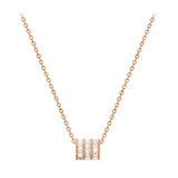 Tide, ожерелье, небольшая дизайнерская цепочка до ключиц, аксессуар из нержавеющей стали, тренд сезона, популярно в интернете, простой и элегантный дизайн