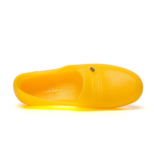 Men's water shoes, spring and summer low-cut rain boots, adult rain boots, plastic shoes, non-slip, wear-resistant, labor protection shoes, construction site tendon shoes