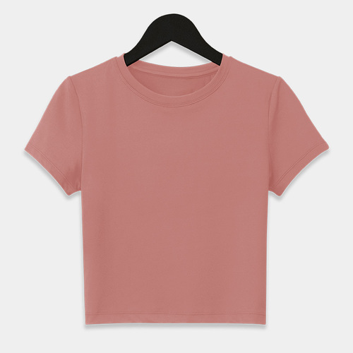 Women's Pure Milk Silk Simple Minimalist Sports T-Shirt Running Fitness Training Crew Neck Yoga Short Sleeve Top Wholesale