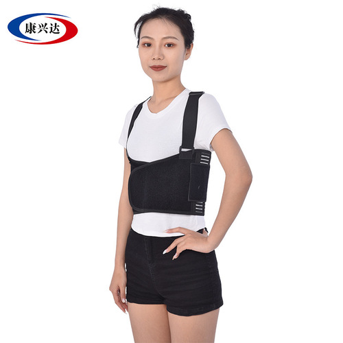 Adjustable rib fixation belt chest surgery thoracic spine fracture protective gear elastic bust fixation protective belt