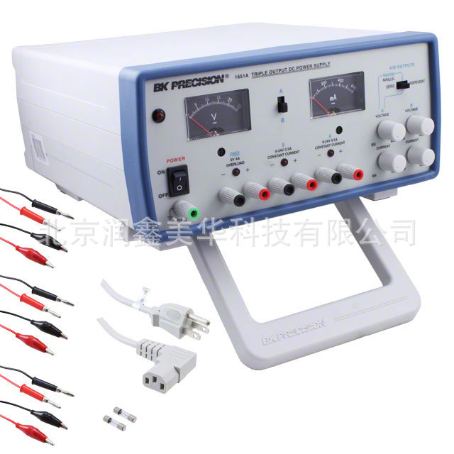B&K测量电源测试工作台1651A特性跟踪精度电压表安培计全量程2.5%