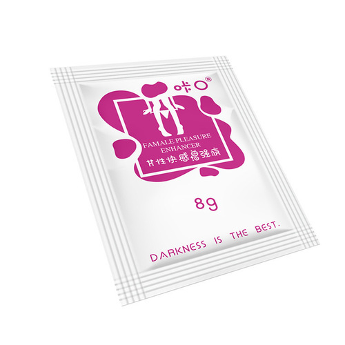 Carnal Delight Female Pleasure Enhancer 8ml Female Orgasm Cream Lubricant Sachet Adult Sex Toy