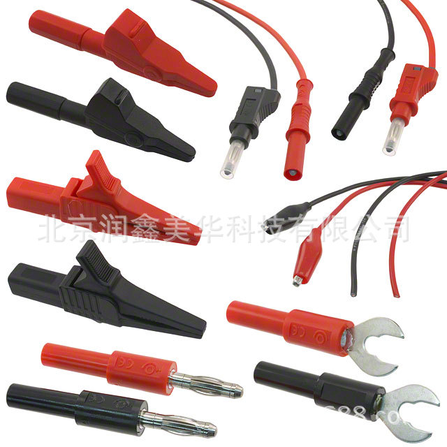 B&K Precision测量测试探头套件分类TLPS电源附件短头鳄鱼夹