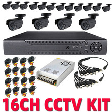 1000 tv line 16CH CCTV H.264 DVR Kit 16·�O��ϵ�y ��������