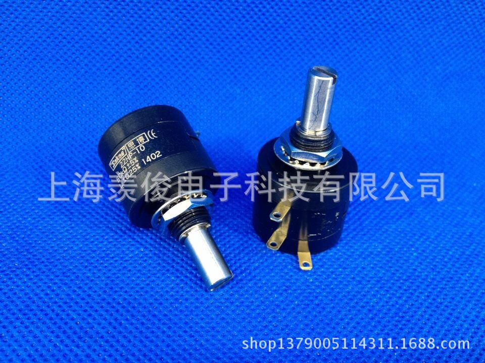 日本原装进口 Sakae 思博 22HPM-10 50K 2w 10圈 多圈线绕电位器