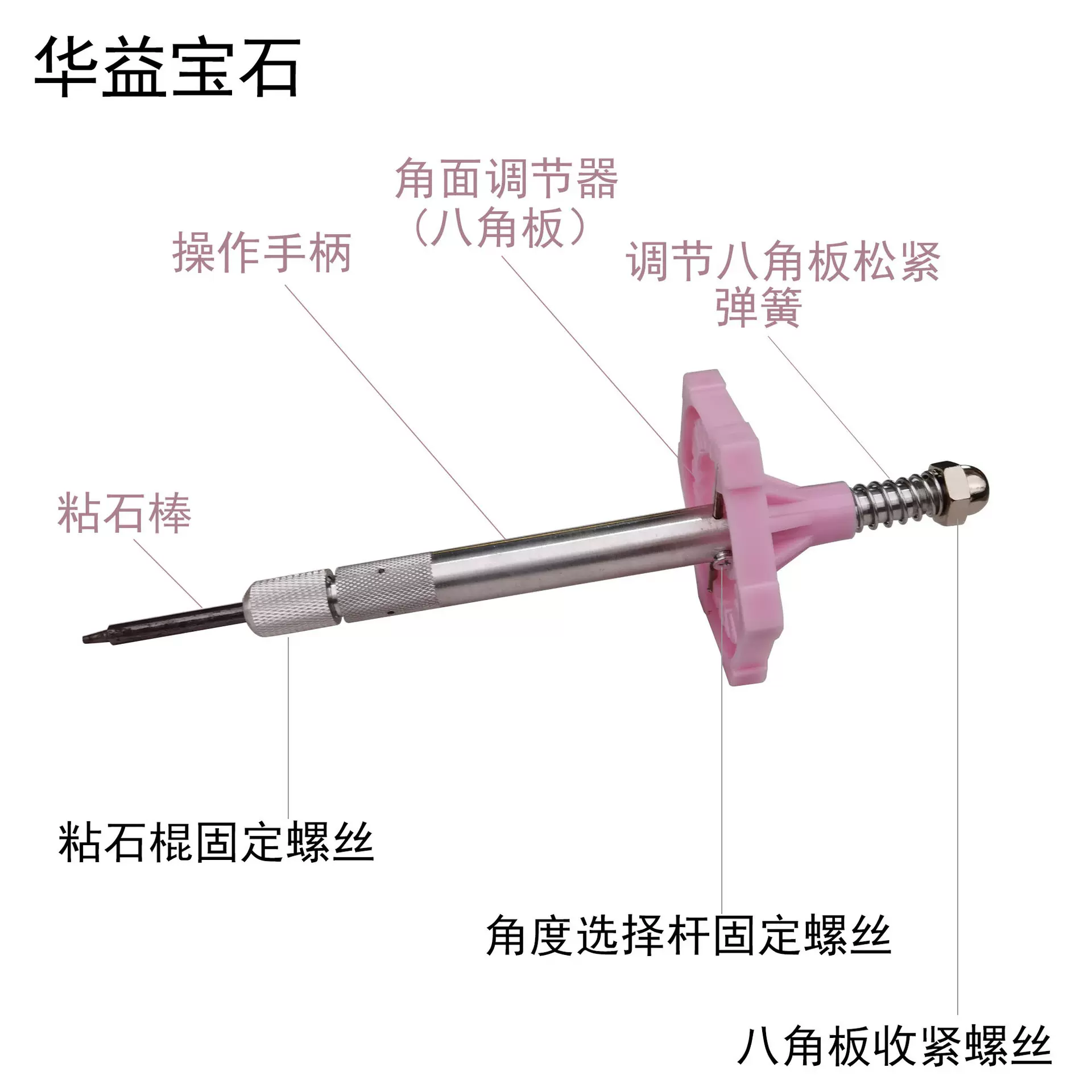 优质宝石加工用铝五六八角手厂价出售价格优惠文玩玛瑙打磨工艺品
