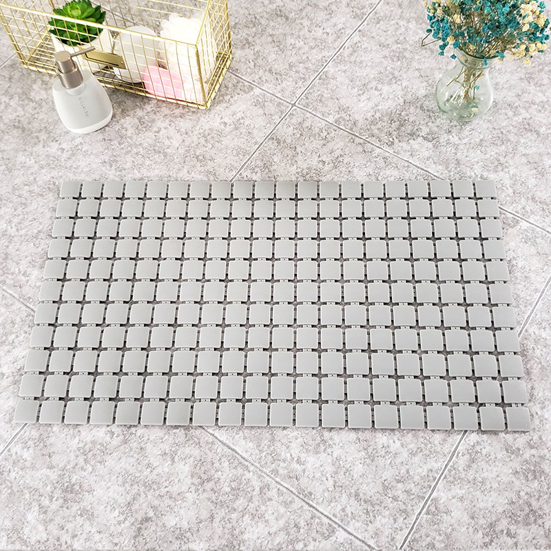 Hotel baño antideslizante estera ducha estera cocina hogar piso estera puerta del baño a prueba de agua ventosa masaje alfombra del piso
