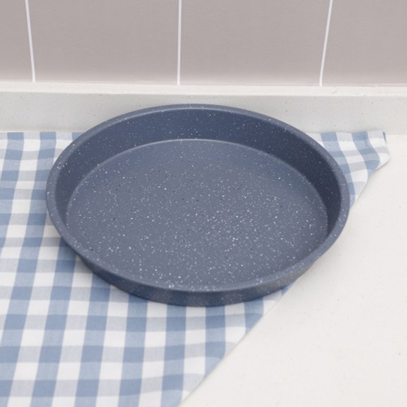 家庭用ノンスティックピザパン 8/10/12inch ラウンド型ベーキングパン 炭素鋼厚手オーブン専用ベーキングモールド お手入れ簡単|undefined