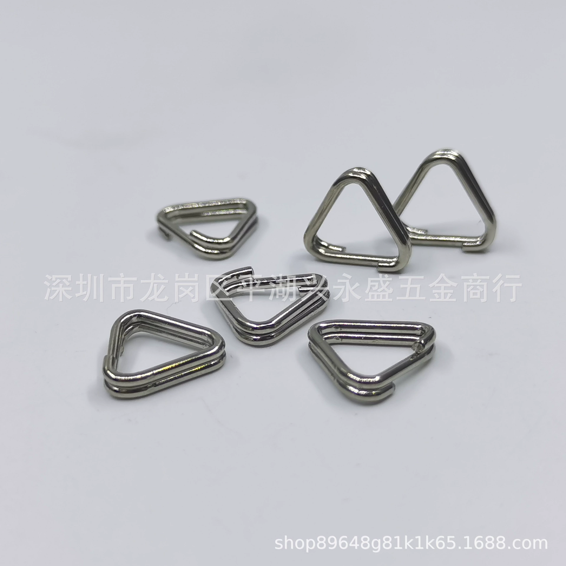 Треугольная пряжка из нержавеющей стали для ремня фотоаппарата, адаптер для ремня через плечо, треугольное кольцо-пряжка, закрытое треугольное кольцо