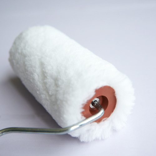 Factory direct sales 6-inch long wool cotton thread small roller brush exterior wall interior wall roller wall paint paint roller brush