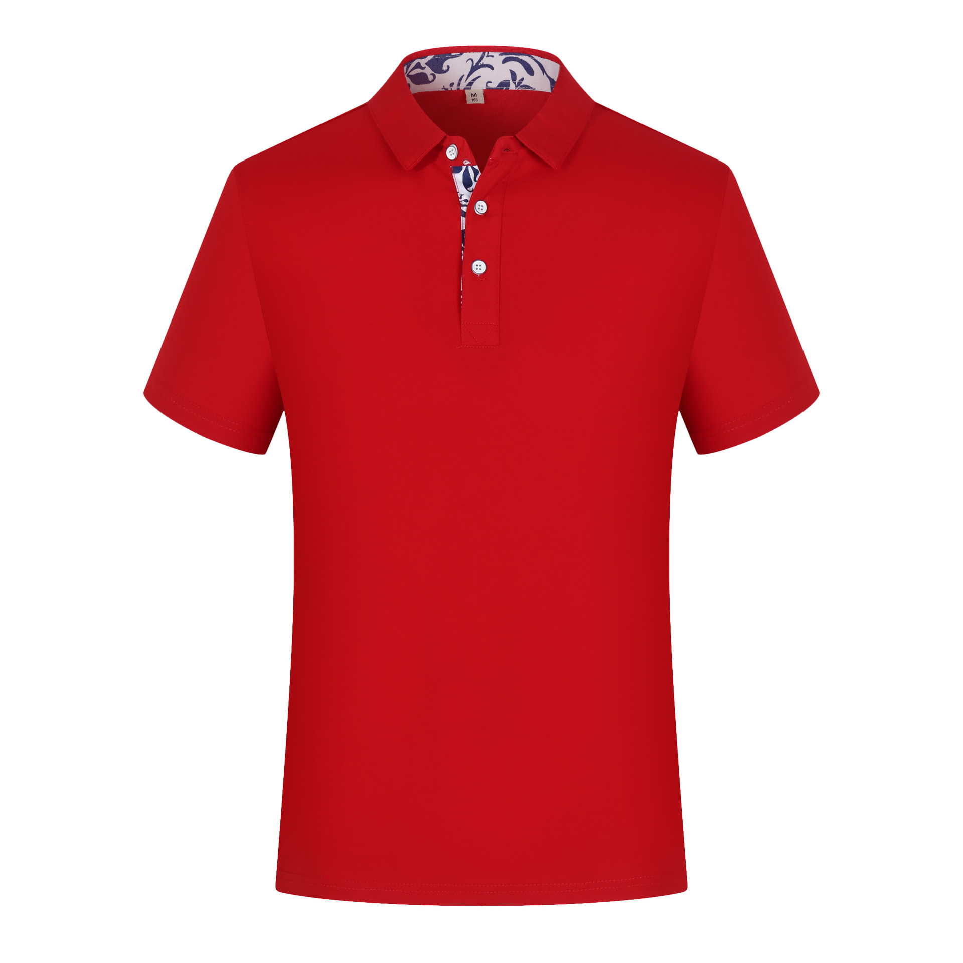Porcelana azul y blanca camisa de polo de solapa Lisa logotipo personalizado publicidad camisa cultural camiseta ropa de trabajo personalizada lote de manga corta image 9