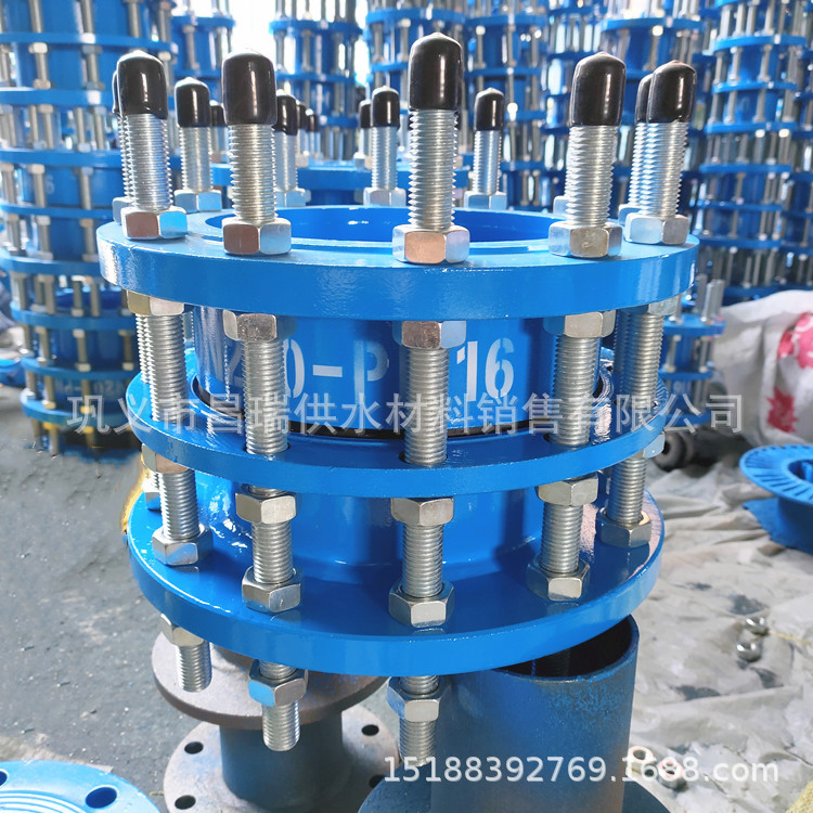 双法兰传力接头 C2F泵阀水管道连接管道松套传力补偿接头 PN10/16
