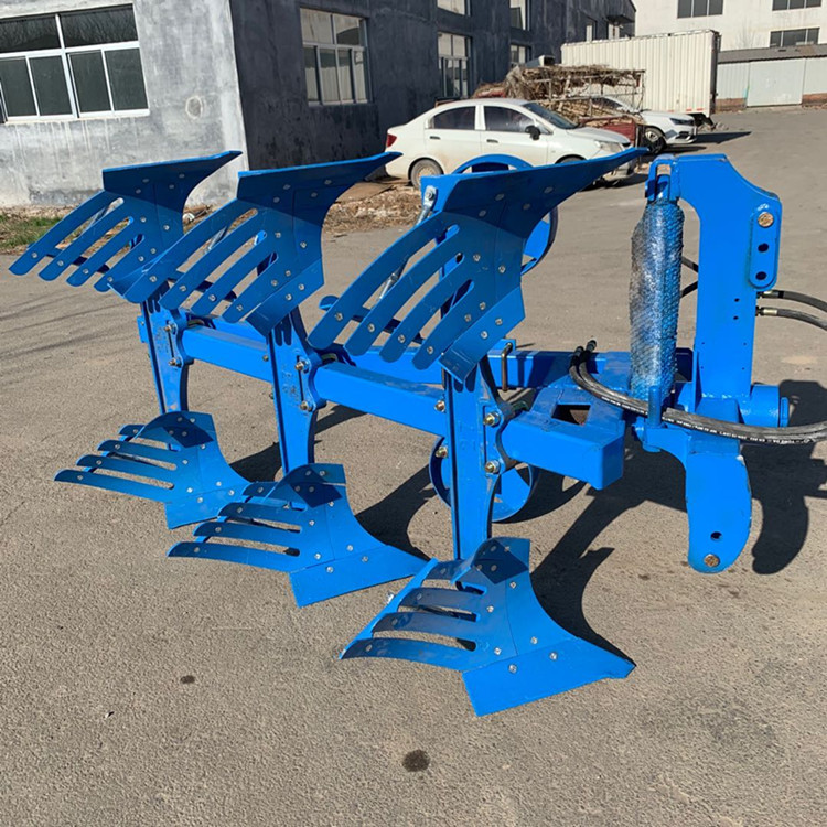 供应液压翻转犁 40-60马力拖拉机悬挂1LYS-327卡座栅条犁 带侧移