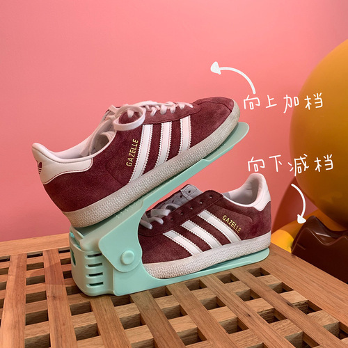 Simple modern shoe rack shoe storage rack double-layer all-in-one adjustable home dormitory living room plastic shoe bracket