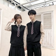 春秋长袖毕业班服男女情侣学院风校服中学生运动会宽松校服套装