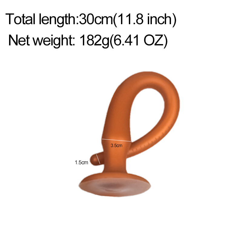 Liquid Silicone Erotic Tail Plug For Women, Anal Toy_voghion.com