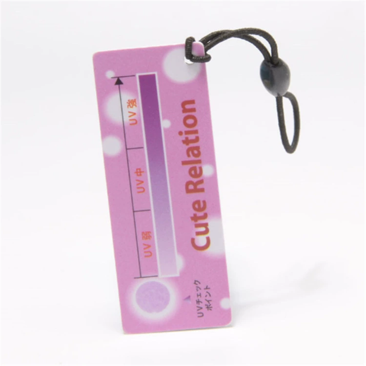 Летний солнцезащитный крем УФ-тестовая карта ПВХ автомобильная пленка для обнаружения ультрафиолетового света карта обнаружения синего света