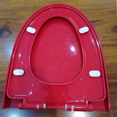 Plastic PP Color Universal Toilet Seat Cover Household Bidet Cover Quick Install Top Mount Thick Toilet Seat Cover Wholesale