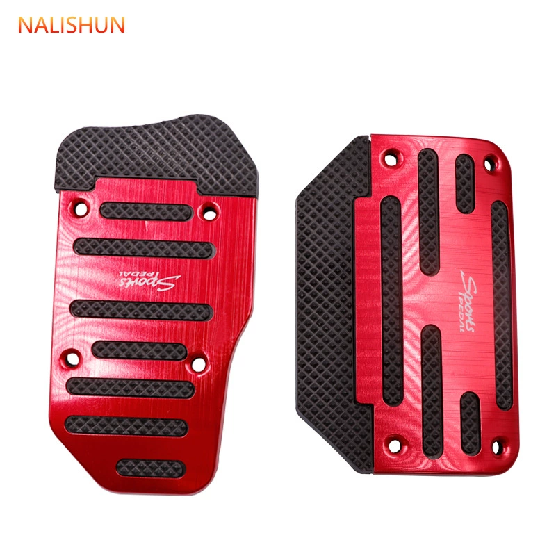 Модификация педали автомобиля Тормозная муфта акселератора противоскользящая модификация универсальная механическая коробка передач из алюминиевого сплава без перфорации