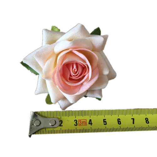 DIY simulation craft velvet rose head flowers silk flower corsage photography props arch flower decoration wedding decorations