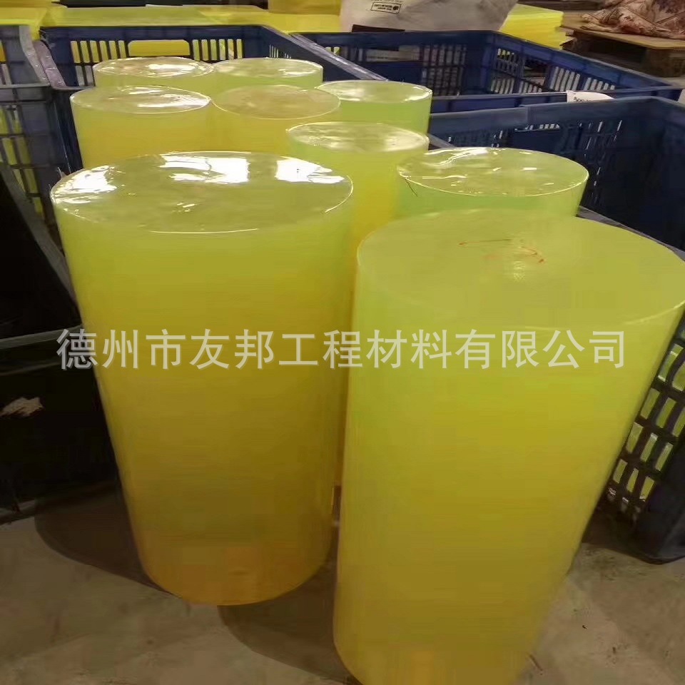 聚氨酯棒现货直销厂家pu实心胶棒矿用聚氨酯棒