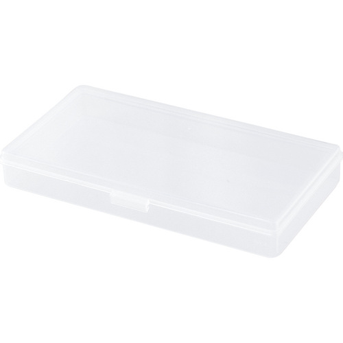 Transparent handbook sticker note mini storage box student plastic desktop classification induction label organizing small box