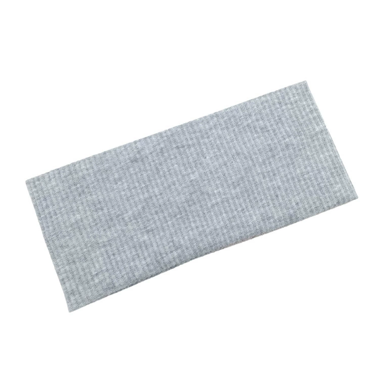 Knitted Elastic Headband, Polyester, 19×9 cm, Lightweight Multicolor Hair Accessory