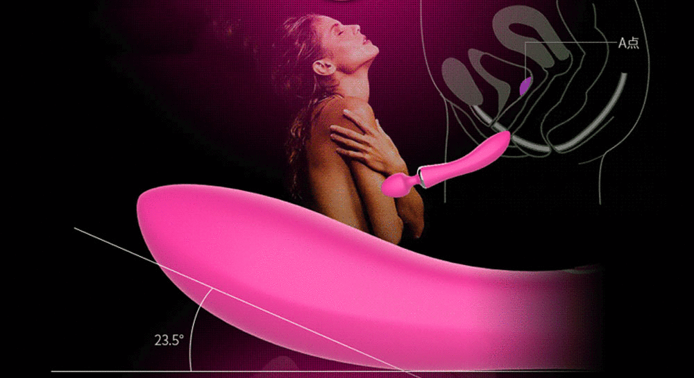 Leten Magic Wand Massager Dual Penetrations Waterproof Erotic Product Sex Toys for Women G-Spot Multi-Speed Vibrator Sex Machine 4