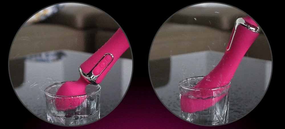 Leten Magic Wand Massager Dual Penetrations Waterproof Erotic Product Sex Toys for Women G-Spot Multi-Speed Vibrator Sex Machine 5