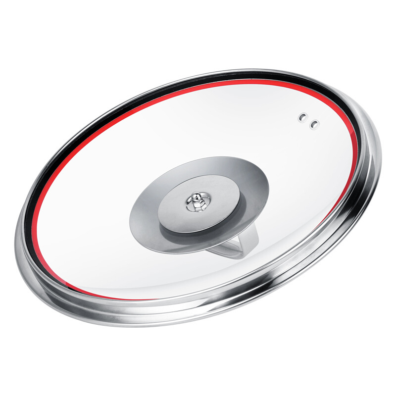 Sartén Kangtai de titanio puro, sin recubrimiento, antiadherente, de fondo plano, apta para cocinas de inducción y de gas, utensilios de cocina de 22/24 cm, sartén antiadherente.