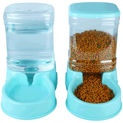 Pet water fountain wholesale cat automatic water feeder 3.5L dog water fountain automatic feeder set dropshipping