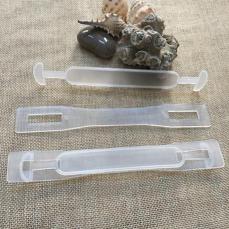 批发加厚透明塑料提手纸箱礼品箱提手塑胶手提扣牛奶箱手提扣