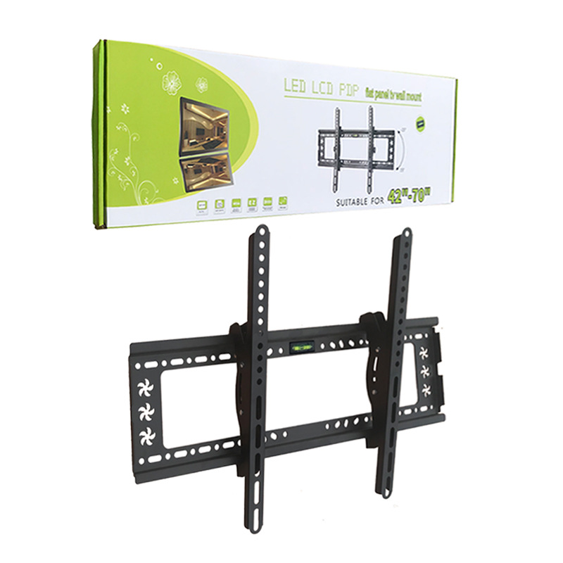 Supply 42-70 inch up and down adjustable tilt angle LCD TV wall mount display bracket tilt shelf