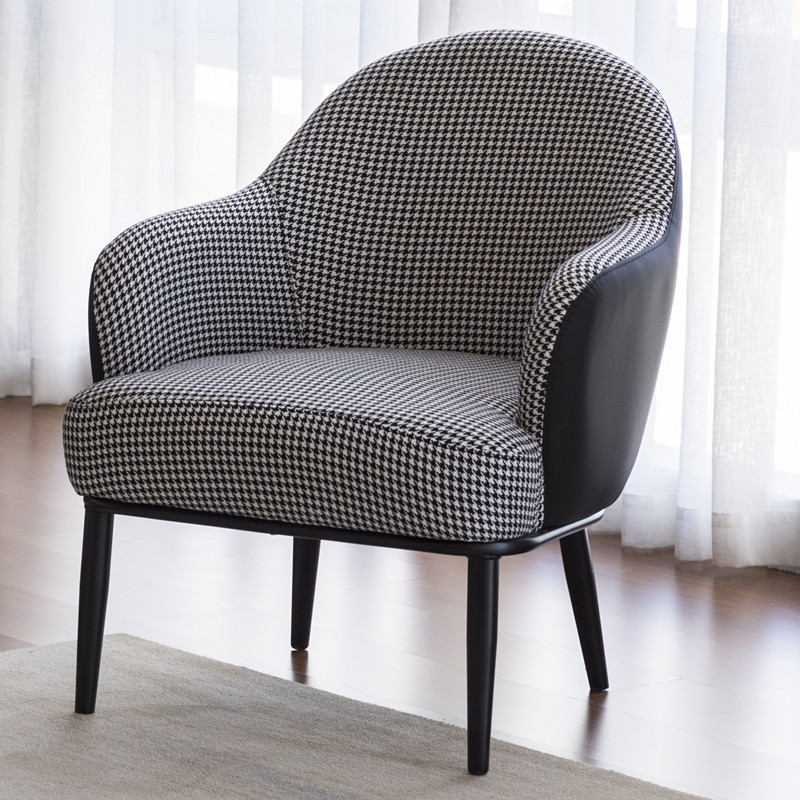 Nordic single chair simple leisure bedroom negotiation chair…