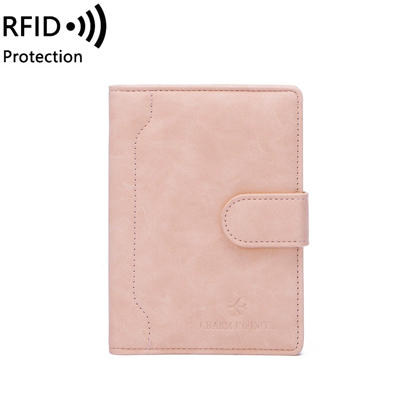 Портмоне-органайзер для паспорта, RFID-блокировка, обложка из кожи, размер 14.8×11×1 см