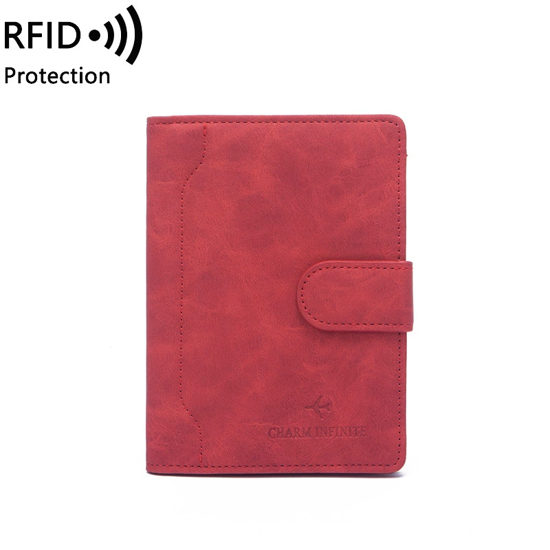 Портмоне-органайзер для паспорта, RFID-блокировка, обложка из кожи, размер 14.8×11×1 см