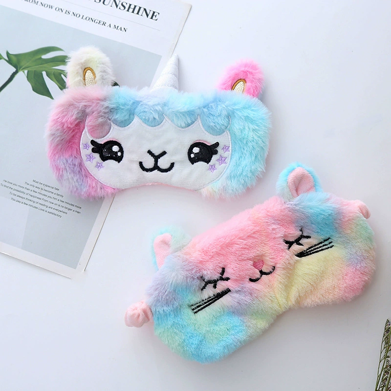 Cross-border trading), cartoon sleep mask, gradient, (Physicals