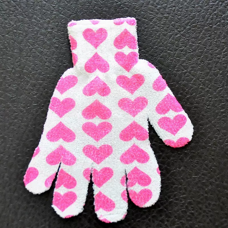 加工定制印花沐浴手套洗澡沐浴搓澡手套搓澡巾搓澡神气