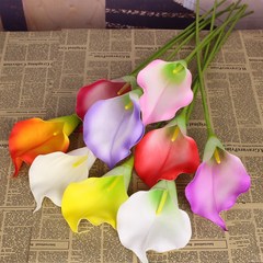 High-realistic touch PU Lily of the Valley wholesale, wedding hand bouquet of artificial flowers, home decoration Lily of the Valley flower