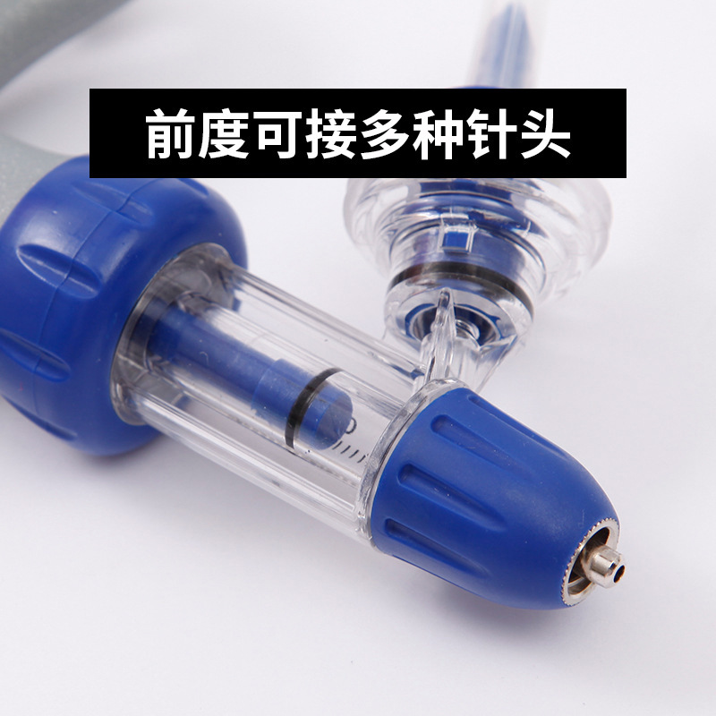 1 2 5ml botella ajustable veterinaria jeringa continua cerdo, ganado, ovejas, pollo y jeringa de pato