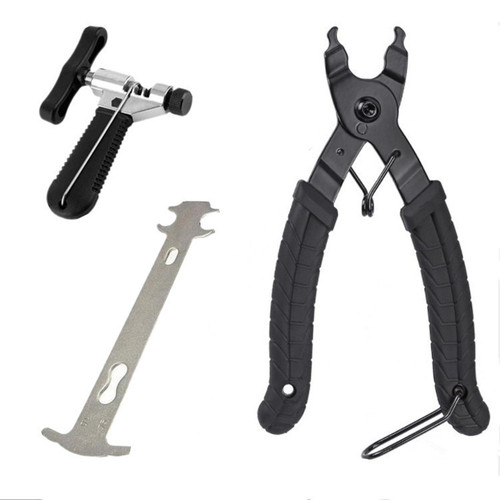 Bicycle chain removal tool pliers chain cutter chain ruler quick-release buckle magic buckle removal pliers tool