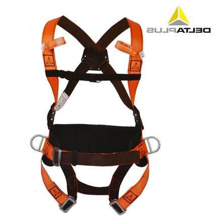 Delta 501014 cinturón de seguridad de cinco puntos de doble colgante al aire libre de alta altitud escalada de montaña cinturón de seguro de caída rápida