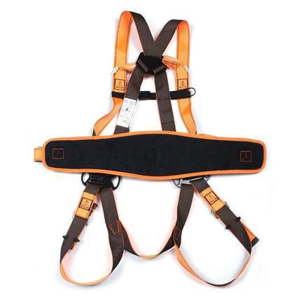 Delta 501014 cinturón de seguridad de cinco puntos de doble colgante al aire libre de alta altitud escalada de montaña cinturón de seguro de caída rápida