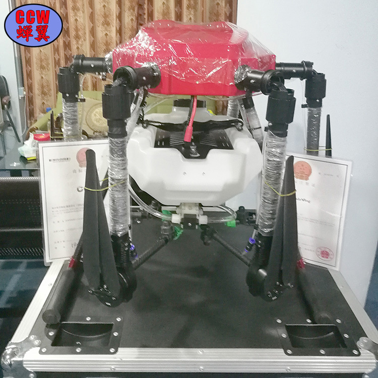 蝉翼CCW 植保民用 AB点自主飞行 10公斤 喷药机 可折叠 电动飞机